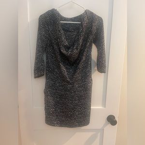 Gap Cowl Neck Silk Dress